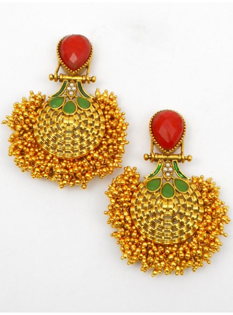 Polki Earrings